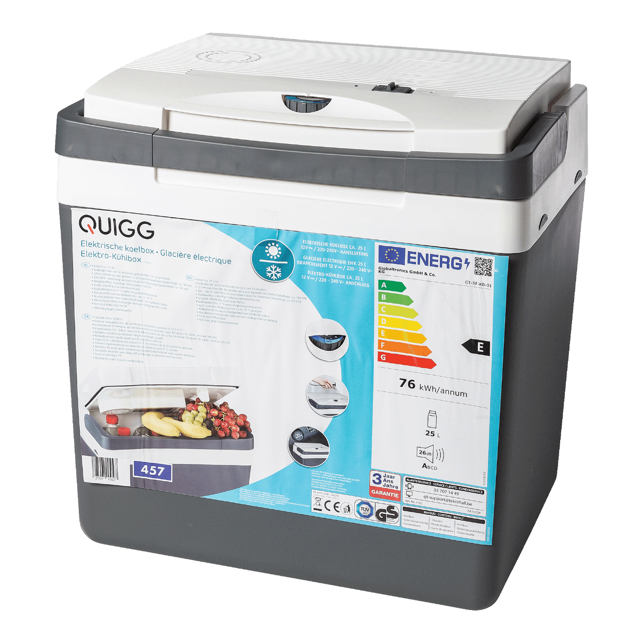 QUIGG® Elektrische koelbox bij ALDI België