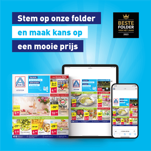 Stem op onze folder en maak kans op een mooie prijs