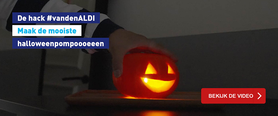 De hack #vandenALDI: Maak de mooiste halloweenpompoooeeen