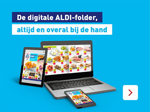 De digitale ALDI-folder, altijd en overal bij de hand