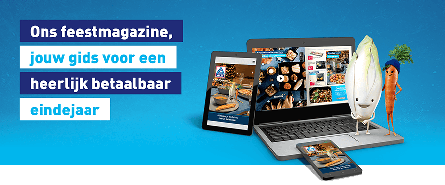 Ons feestmagazine, jouw gids voor een heerlijk en betaalbaar eindejaar