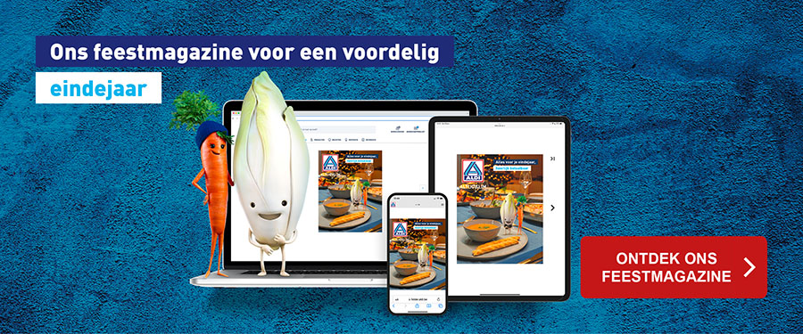 Ons feestmagazine voor een voordelig eindejaar