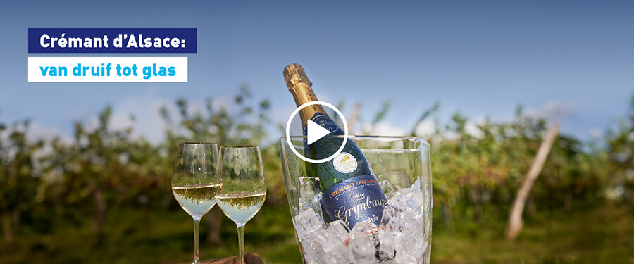 Crémant d’Alsace: van druif tot glas