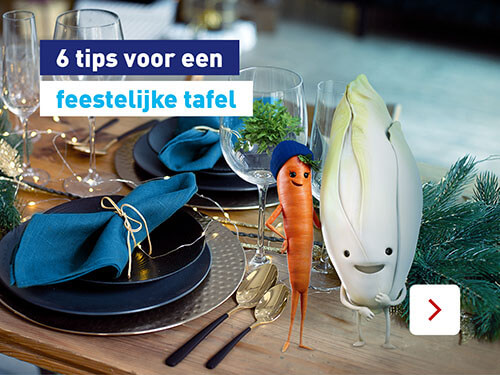 6 tips voor een feestelijke tafel