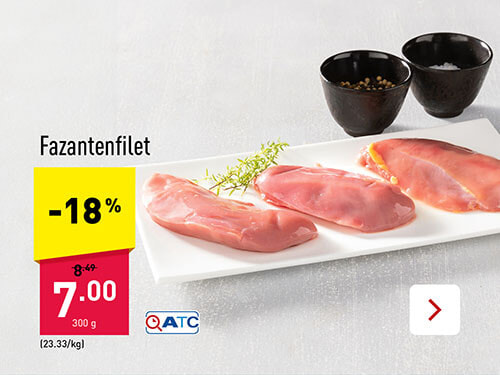 Fazantenfilet -18%