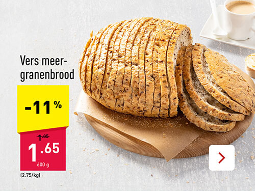 Vers meergranenbrood -11%