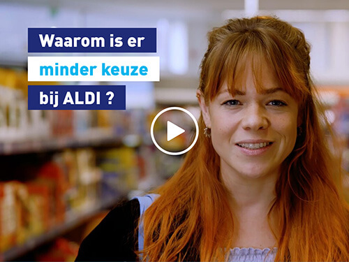 Waarom is er minder keuze bij ALDI?