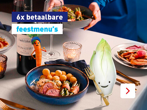 6x betaalbare feestmenu’s