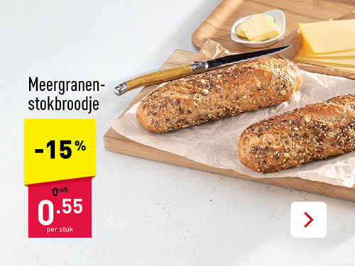 Meergranenstokbroodje -15%