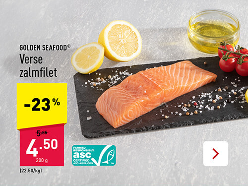 Verse zalmfilet -23%