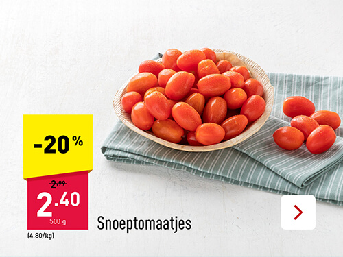 Snoeptomaatjes -20 %