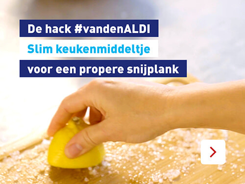 De hack #vandenALDI: slim keukenmiddeltje voor een propere snijplank