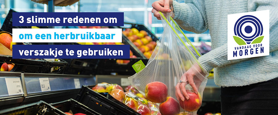 3 slimme redenen om een herbruikbaar verszakje te gebruiken