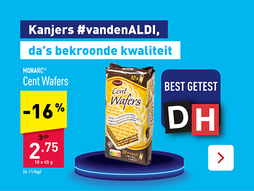 Kanjer #vandenAldi - Cent Wafers