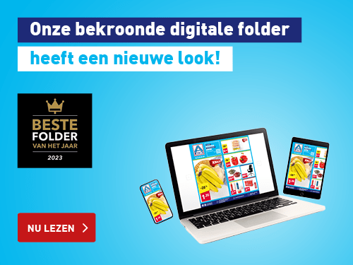 Onze bekroonde digitale folder heeft een nieuwe look!