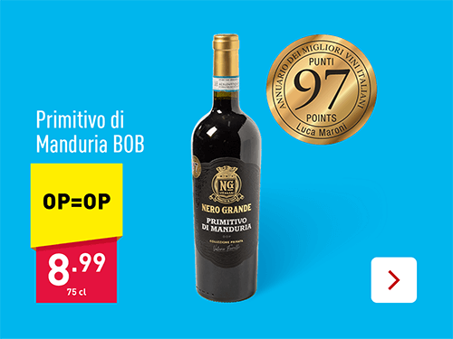 Kanjer #vandenAldi - Primitivo di Manduria DOP