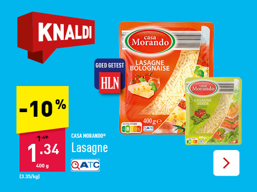 Kanjer #vandenAldi - Lasagne