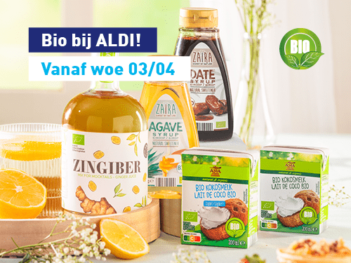 Bio bij ALDI! Vanaf woe 03/04