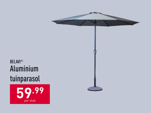 Aluminium tuinparasol