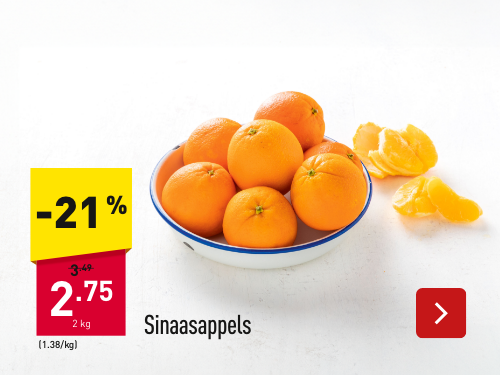 Sinaasappels -21%