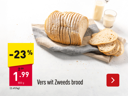 Vers wit Zweeds brood 