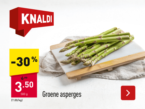 Groene asperges 