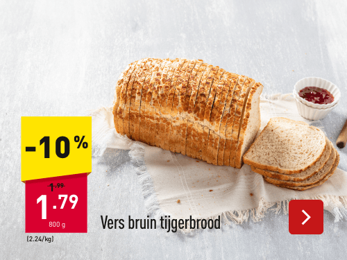 Vers bruin tijgerbrood -10%