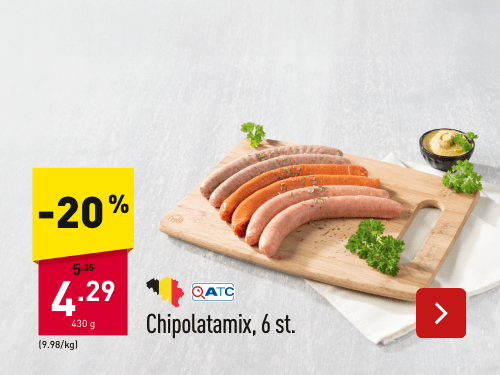 Chipolatamix, 6 st. -20%