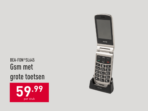 Gsm met grote toetsen*