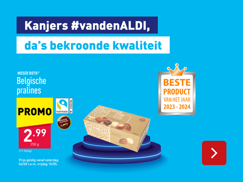 Kanjer #vandenAldi - Belgische pralines