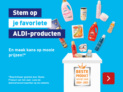 Stem op je favoriete ALDI-producten