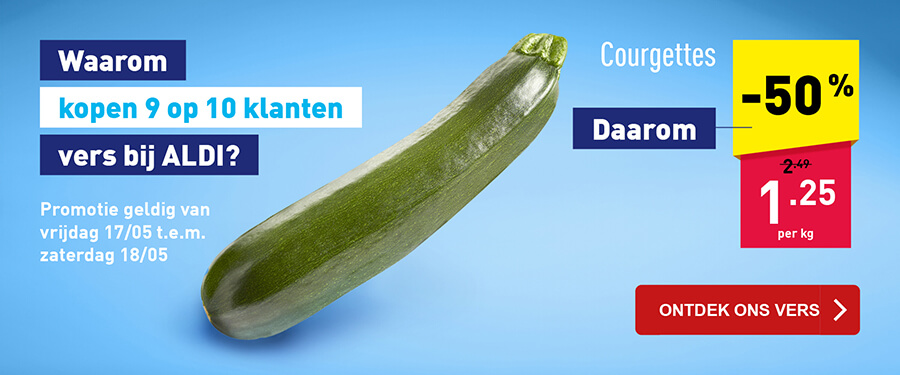 PROMO - Courgettes