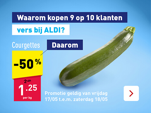 PROMO - Courgettes