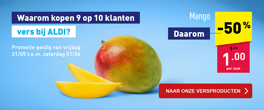 Waarom kopen 9 op 10 klanten vers bij ALDI?