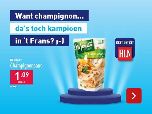 Kanjer #vandenAldi - Champignonsaus