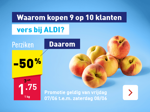 Waarom kopen 9 op 10 klanten vers bij ALDI?