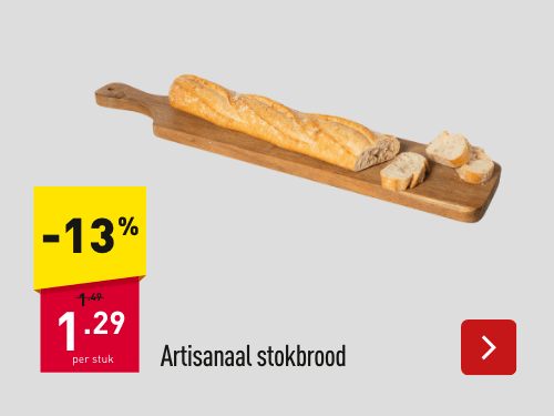 Artisanaal stokbrood -13%