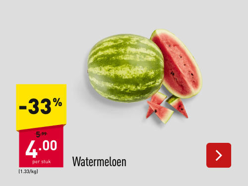 Watermeloen -33%