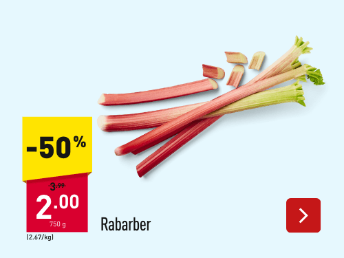 Rabarber -50%