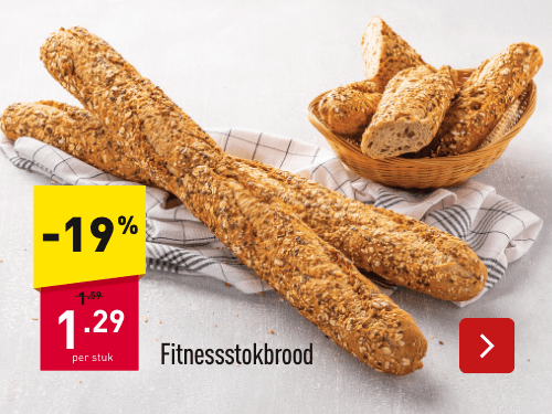 Fitnessstokbrood -19%