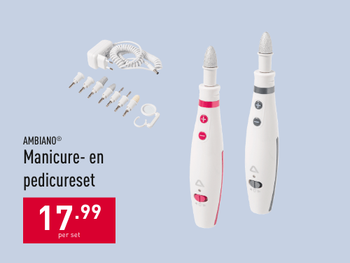 Manicure- en pedicureset