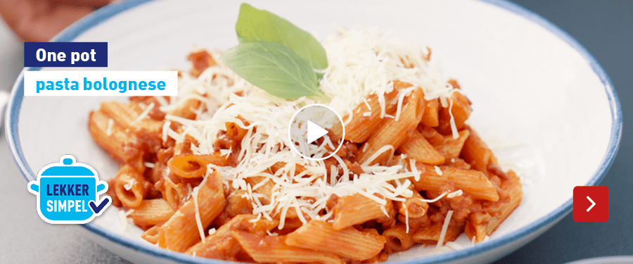 One pot pasta bolognese