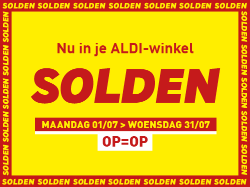 Solden bij ALDI: vanaf 01/07