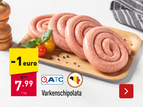 Varkenschipolata - 1 euro