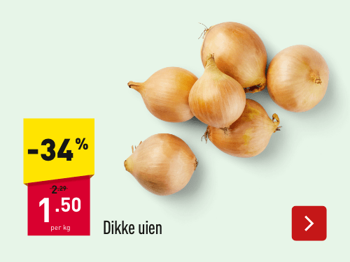 Dikke uien - 34 %