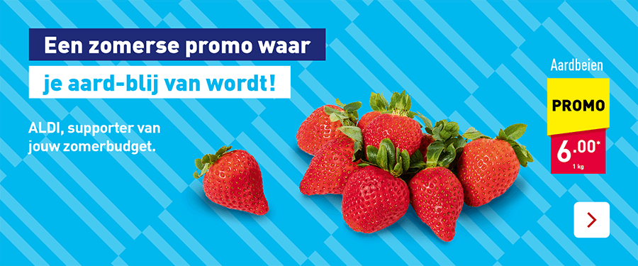 Een zomerse promo waar je aard-blij van wordt!