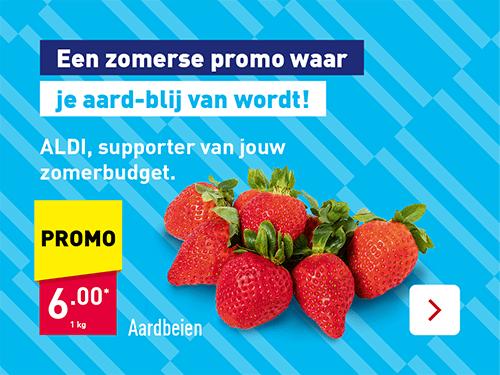 Een zomerse promo waar je aard-blij van wordt!