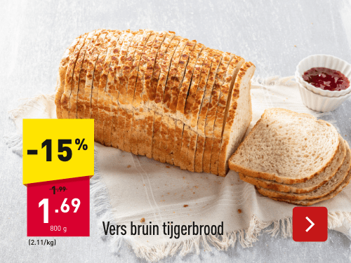 Vers bruin tijgerbrood -15%