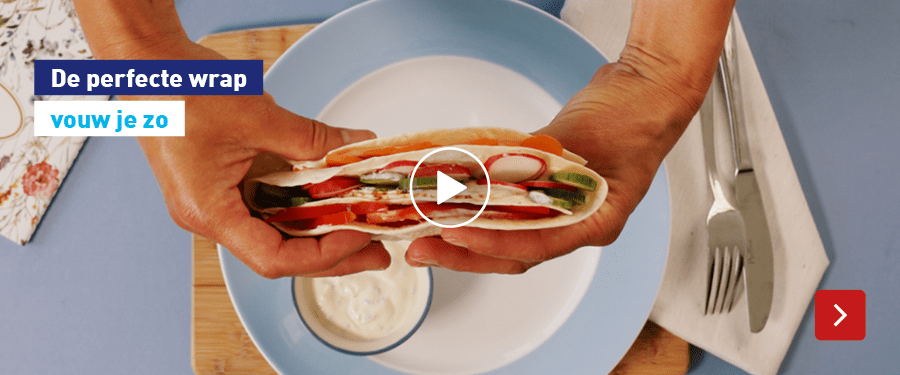 De hack #vandenALDI: de perfecte wrap vouw je zo