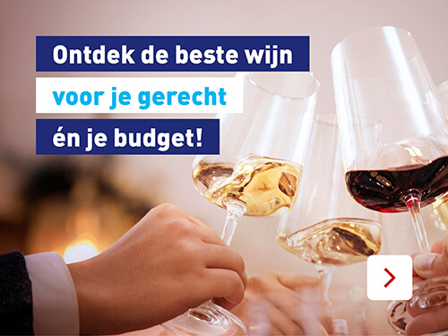 Ontdek de beste wijn bij je gerecht én je budget!